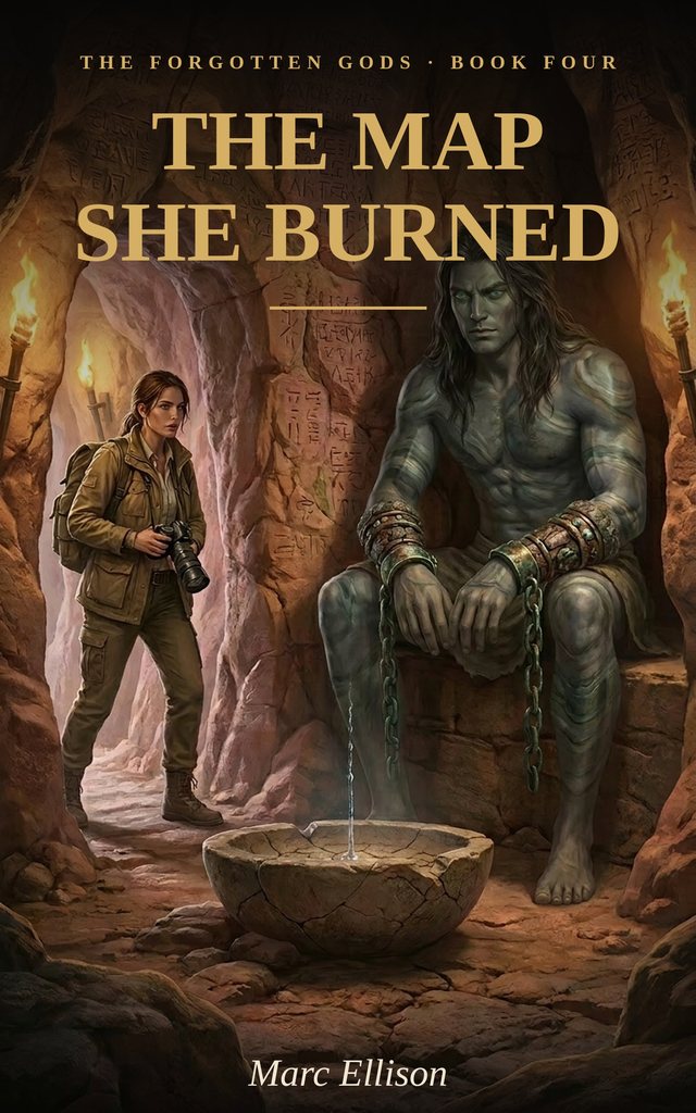 Cover of The Map She Burned by Marc Ellison